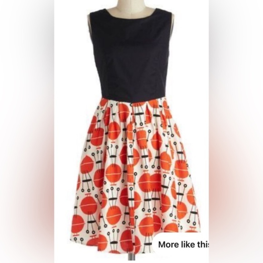 ModCloth Myrtlewood of California Grill BBQ Dress GUC XL V Waist
